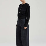 Friends With Frank The Chloe Cardigan in Black