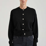 Friends With Frank The Chloe Cardigan in Black