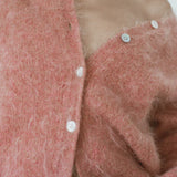 Friends With Frank Emme Cardigan in Pink