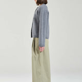 Friends With Frank Louise Cardigan in Grey Marle