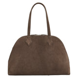 A Emery Harnick Bag in Cedar Suede