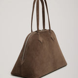 A Emery Harnick Bag in Cedar Suede