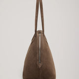 A Emery Harnick Bag in Cedar Suede