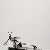 A Emery Heidi Sandal in Eggshell Snake