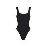 Hunza G Square Neck Swim in Black