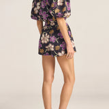 Ilio Nema Antiope Top in Hibiscus Print