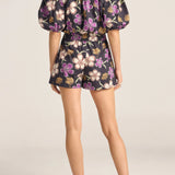 Ilio Nema Antiope Top in Hibiscus Print