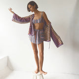 Ilio Nema Abas Skirt in Sifnos Stripe
