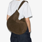 Isabel Marant Oskan Hobo Soft Shoulder Bag in Bronze