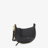 Isabel Marant Oskan Moon Shoulder Bag in Black