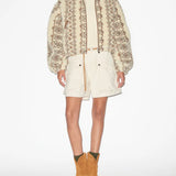 Isabel Marant Jemmy Short in Ecru