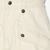 Isabel Marant Jemmy Short in Ecru