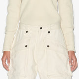 Isabel Marant Jemmy Short in Ecru
