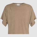 Isabel Marant Kyanza T-Shirt in Light Khaki