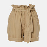 Isabel Marant Pierine Shorts in Light Khaki