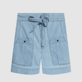 Isabel Marant Valdina Shorts in Light Blue