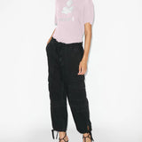 Isabel Marant Zewel T-Shirt in Light Pink and Silver