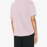 Isabel Marant Zewel T-Shirt in Light Pink and Silver