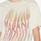 Isabel Marant Zoeline T-Shirt in Ecru