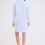 Jac and Jack Doss Dress in Pale Blue Stripe