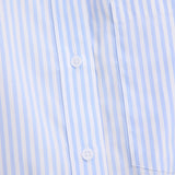 Jac and Jack Doss Dress in Pale Blue Stripe