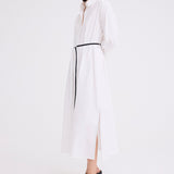 Jac and Jack Boundary Dress in White and Black