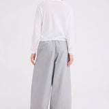 Jac and Jack Hex Sweater in White