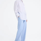 Jac and Jack Tanvi Shirt in Blue Shadow Stripe