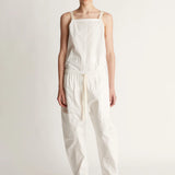Lee Mathews Poplin Pant in Natural