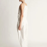 Lee Mathews Poplin Pant in Natural