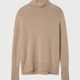Lee Mathews Cashmere Turtleneck in Gravel