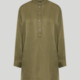 Lee Mathews Eden Tunic in Khaki Green