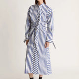 Lee Mathews Josie Dress in Navy