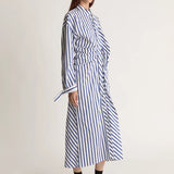 Lee Mathews Josie Dress in Navy