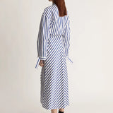 Lee Mathews Josie Dress in Navy