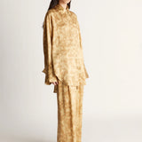 Lee Mathews Nichhia Shirt in Honeycomb Yellow