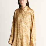 Lee Mathews Nichhia Shirt in Honeycomb Yellow