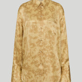Lee Mathews Nichhia Shirt in Honeycomb Yellow