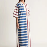 Lee Mathews Eddie Dress in Blue