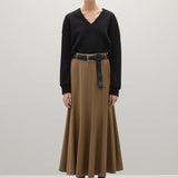 A Emery Lilian Skirt in Camel