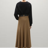 A Emery Lilian Skirt in Camel