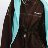 Maggie Marilyn Light at the End of the Tunnel Windbreaker in Chocolate