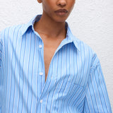 Matteau Classic Stripe Shirt in Capri