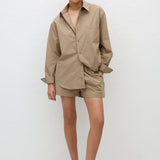 Matteau Relaxed Shirt in Stone