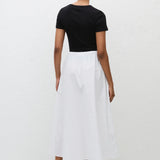 Matteau Drawcord Skirt in White