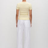 Matteau Baby Tee in Lemon