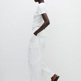 Matteau Relaxed Cargo Pant in Chalk