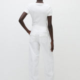 Matteau Relaxed Cargo Pant in Chalk