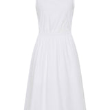 Matteau Tank Midi Dress in White