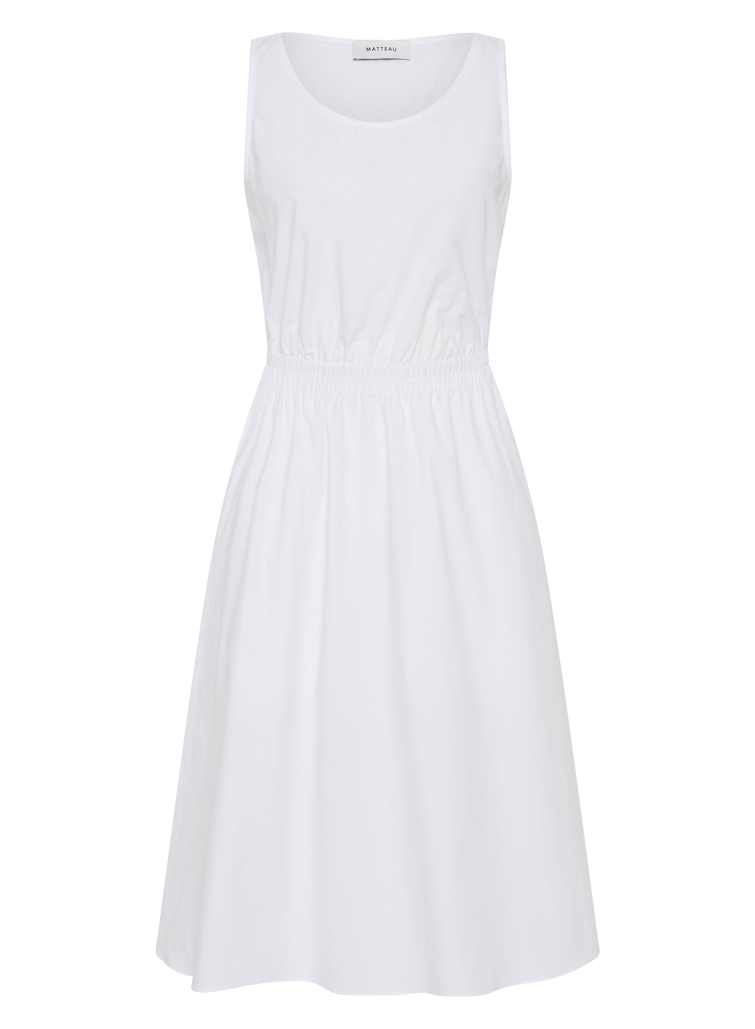 Matteau | Tank Midi Dress in White Matteau | Tank Midi Dress in White